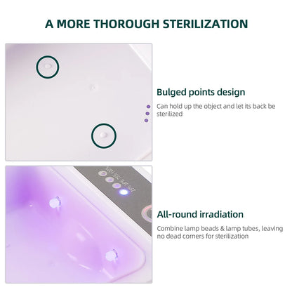 Electric UV Sterilizer Aromatherapy Box Multifunctional Mobile Phone Wireless Charger Disinfection Anti Bacteria Machine
