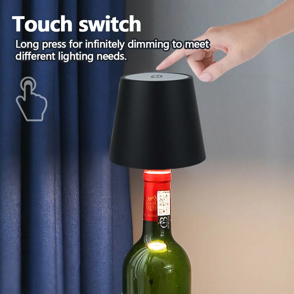 Wireless  Touch Bottle Lamp