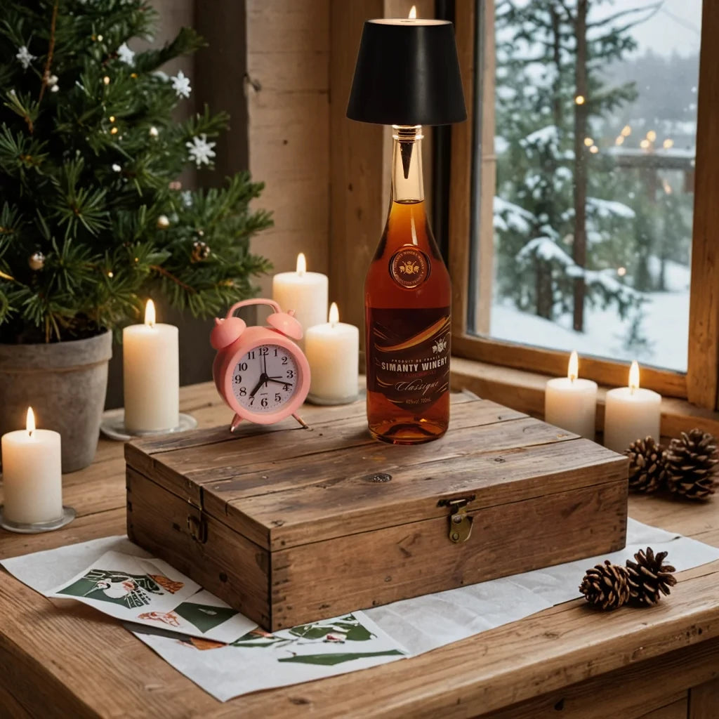 Wireless  Touch Bottle Lamp